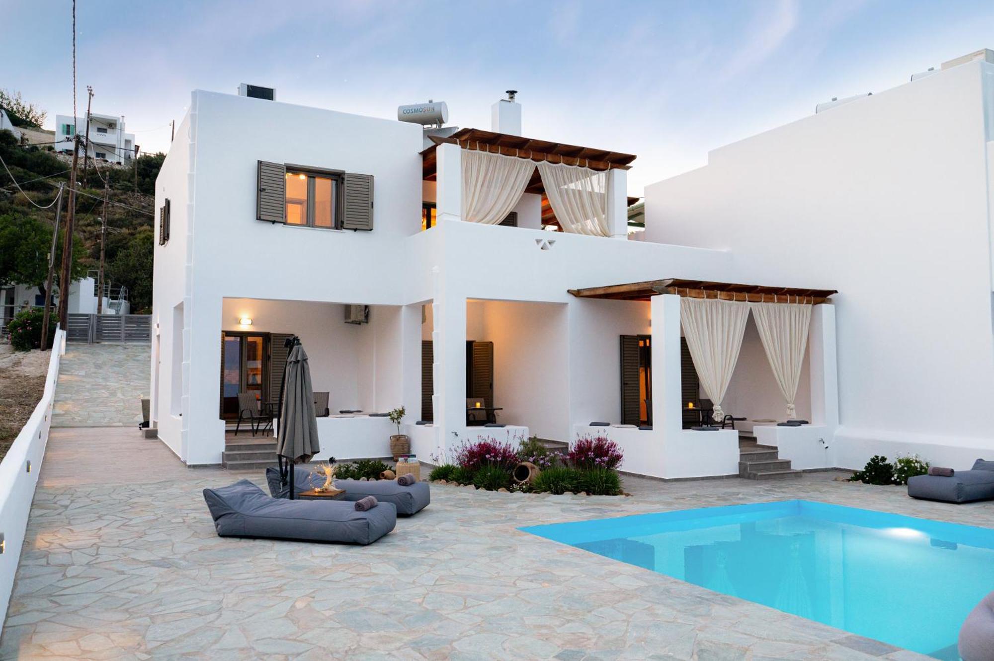 Sea And Sun Vila Kalamitsa Exterior foto