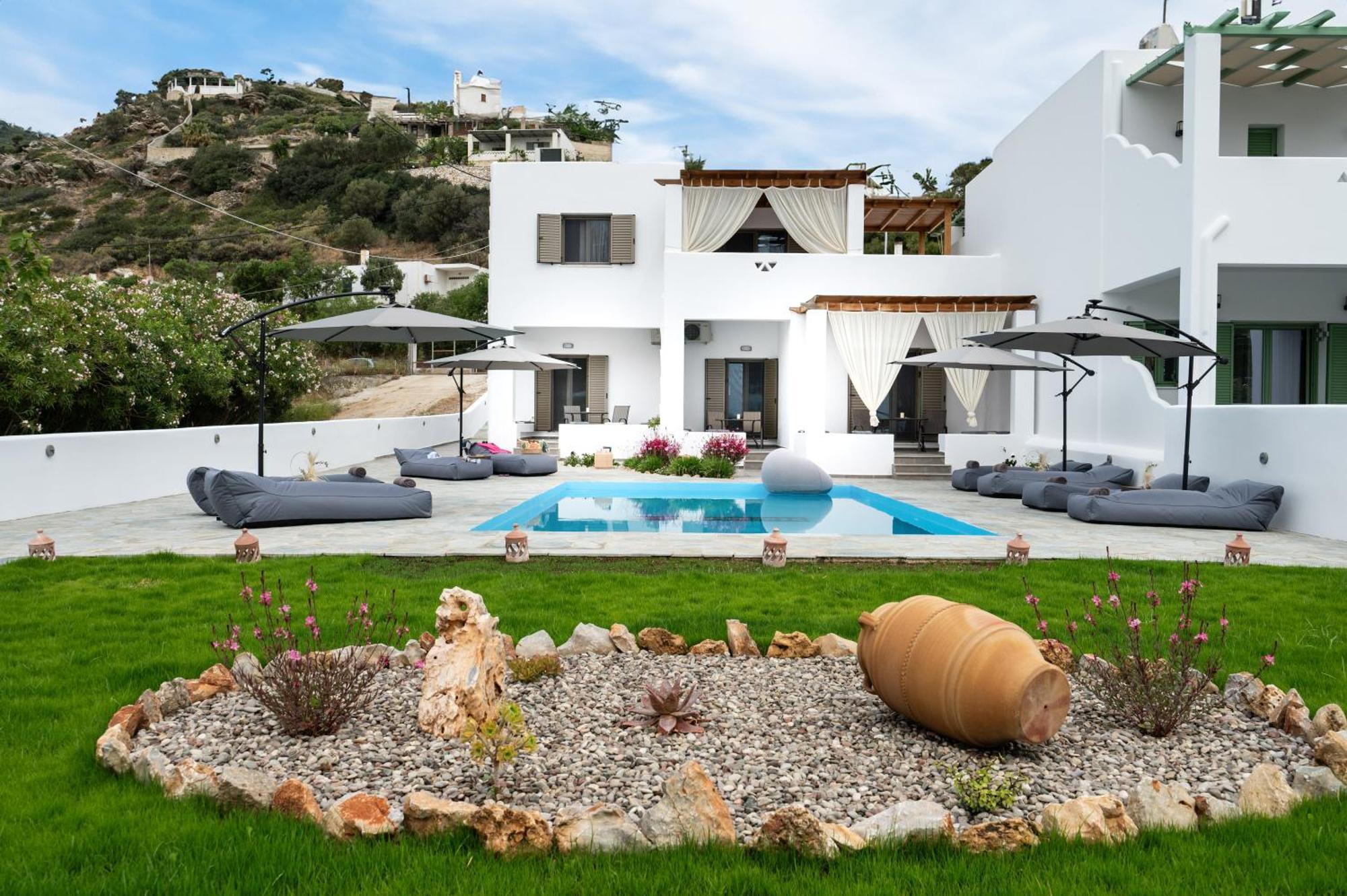 Sea And Sun Vila Kalamitsa Exterior foto