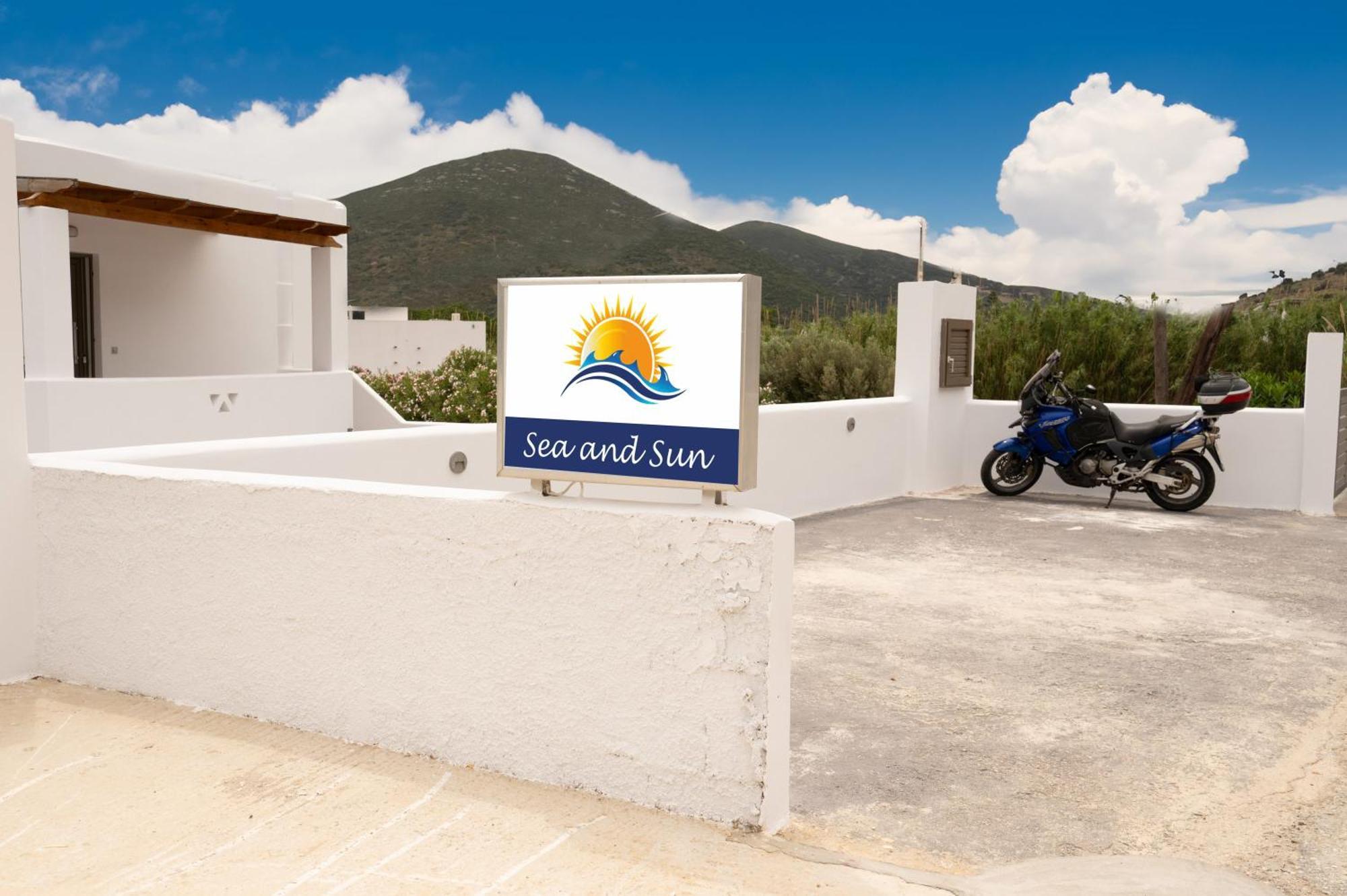 Sea And Sun Vila Kalamitsa Exterior foto
