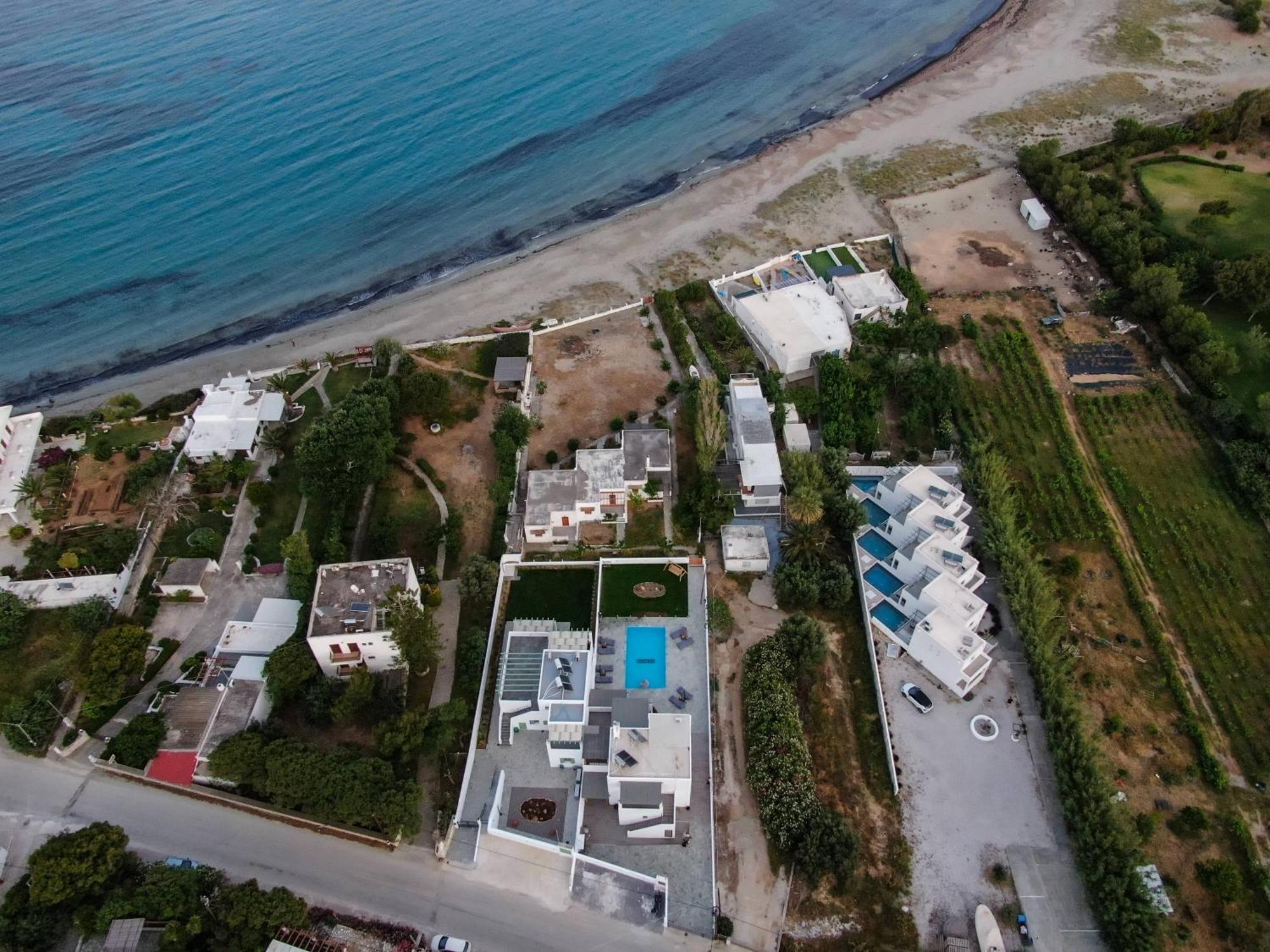 Sea And Sun Vila Kalamitsa Exterior foto