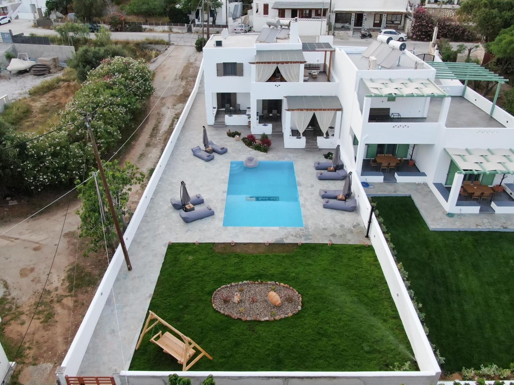 Sea And Sun Vila Kalamitsa Exterior foto